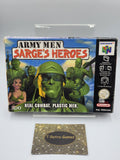 N64 Nintendo 64 Army Men Sarge's Heroes mit OVP und Anleitung NOE - T-Retro-Games 