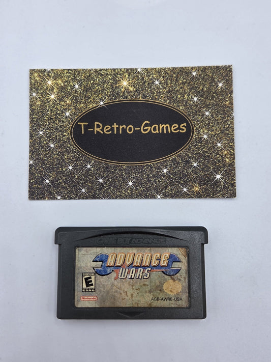 Nintendo Game Boy Advance Advance Wars Modul USA - T-Retro-Games 