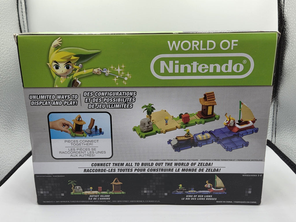World of Nintendo Collectible Figur Deluxe Pack Outset Island Neu New Sealed - T-Retro-Games 