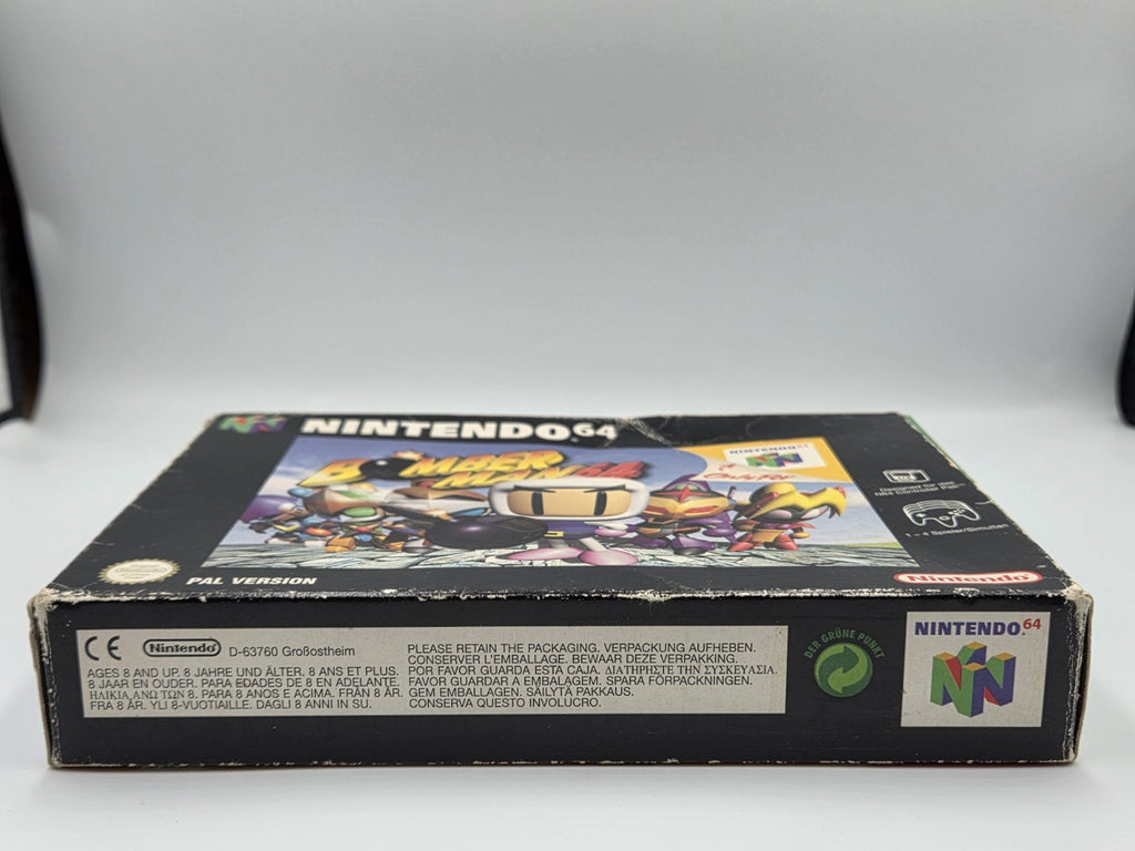 N64 Nintendo 64 Bomberman 64 mit OVP und Anleitung NOE - T-Retro-Games 