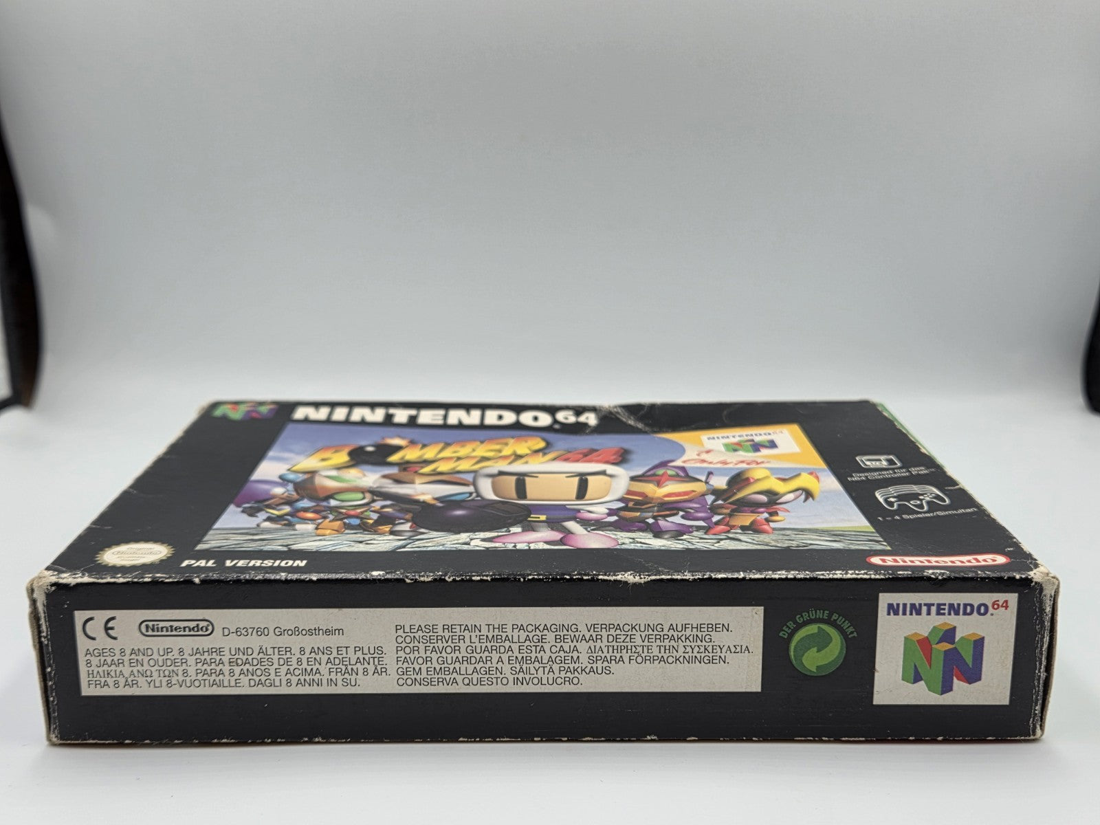 N64 Nintendo 64 Bomberman 64 mit OVP und Anleitung NOE - T-Retro-Games 