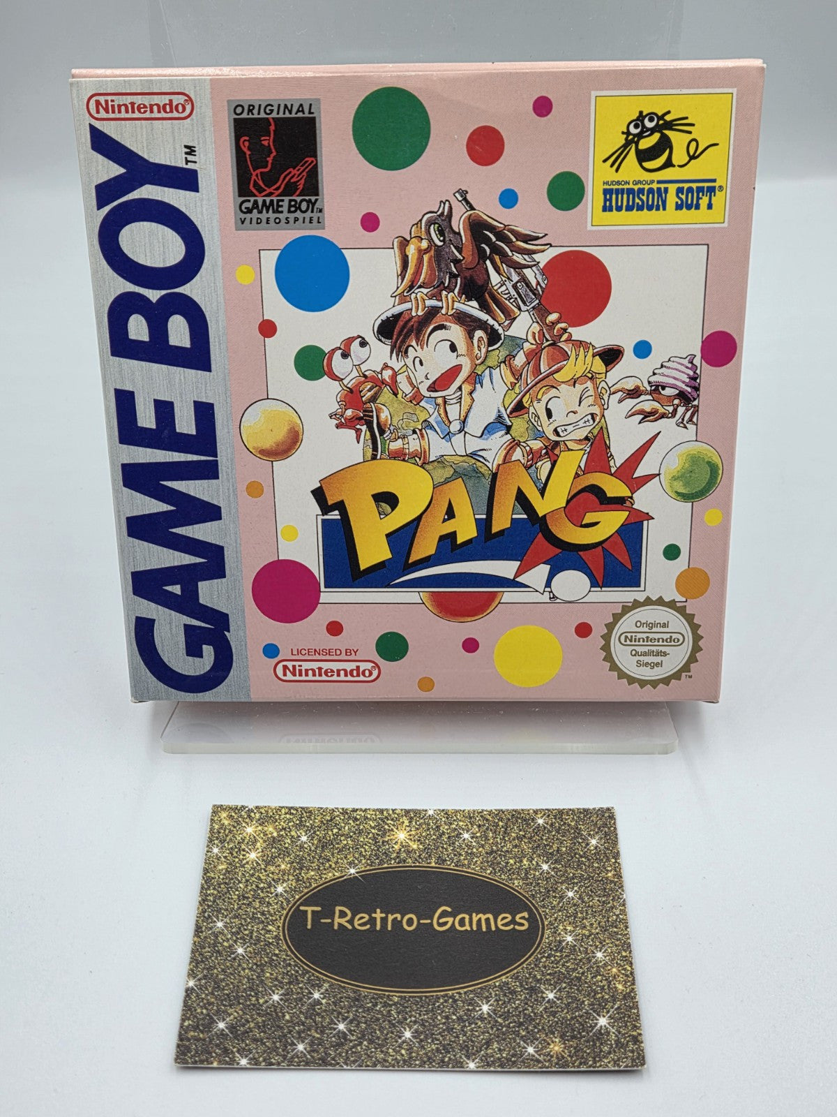 Nintendo Game Boy Classic Spiel Pang mit OVP und Anleitung NOE - T-Retro-Games 