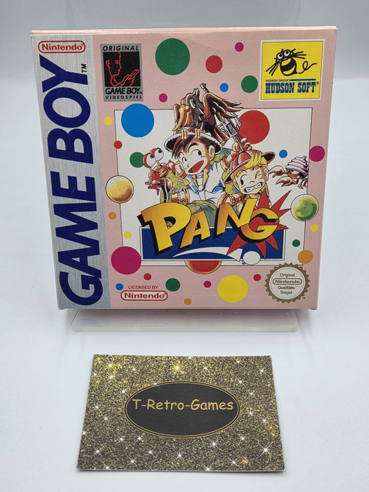 Nintendo Game Boy Classic Spiel Pang mit OVP und Anleitung NOE - T-Retro-Games 