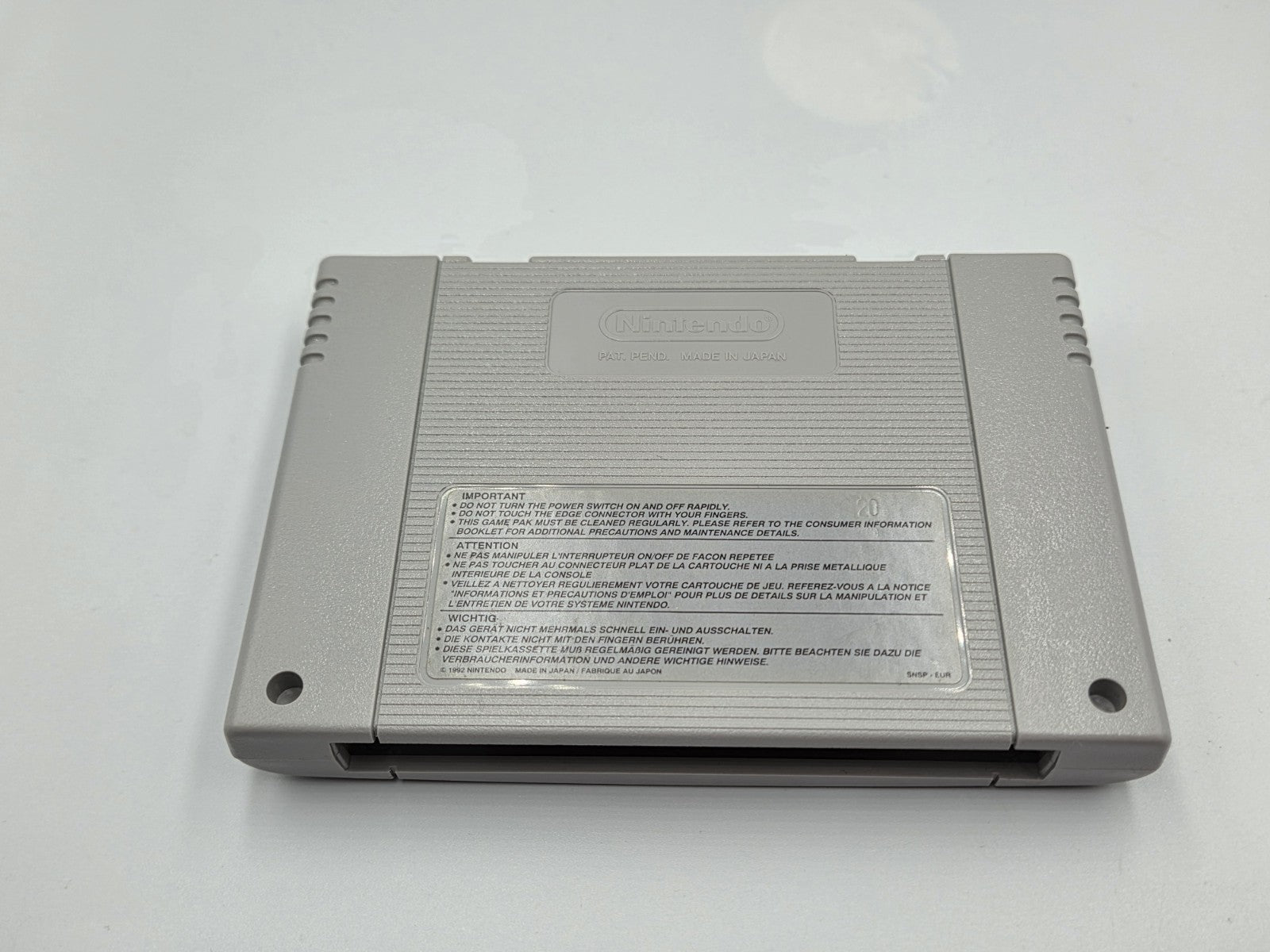 SNES Super Nintendo Todd McFarlane's Spawn mit OVP und Anleitung EUR - T-Retro-Games 