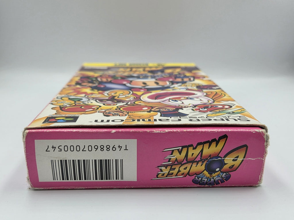 SFC Super Famicom Super Bomberman mit OVP Japan - T-Retro-Games 