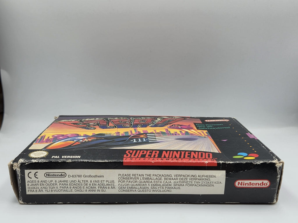 SNES Super Nintendo F-Zero mit OVP und Anleitung NOE - T-Retro-Games 