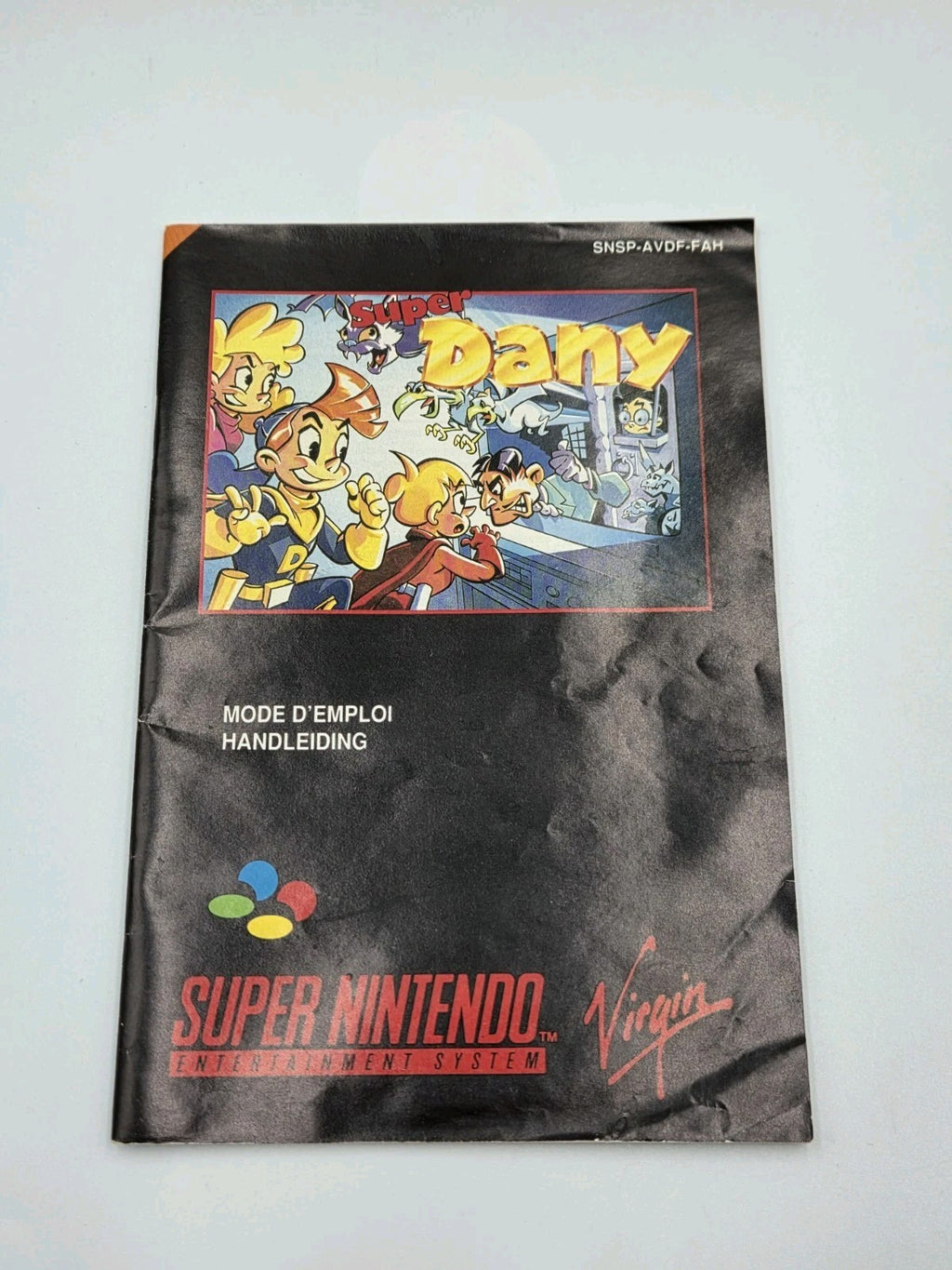 SNES Super Nintendo Super Dany mit OVP und Anleitung FAH - T-Retro-Games 