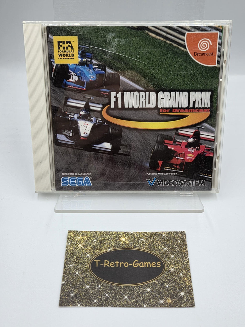 Sega Dreamcast F1 World Grand Prix mit OVP und Anleitung Japan - T-Retro-Games 
