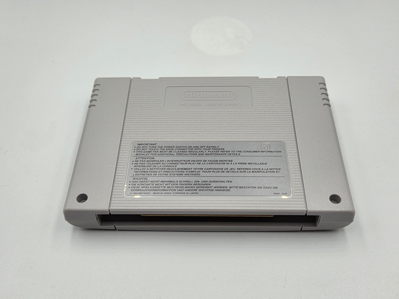  SNES Super Nintendo Judge Dredd mit OVP und  Anleitung EUR