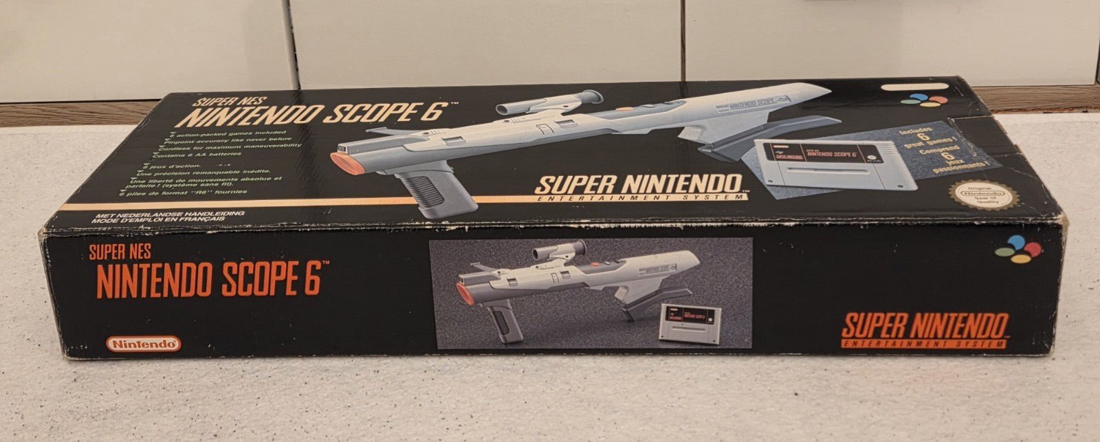 SNES Super NES Nintendo Scope 6 FAH OVP - T-Retro-Games 