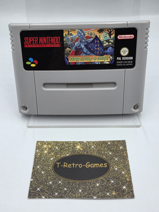 SNES Super Nintendo Super Ghouls 'N Ghosts Modul NOE