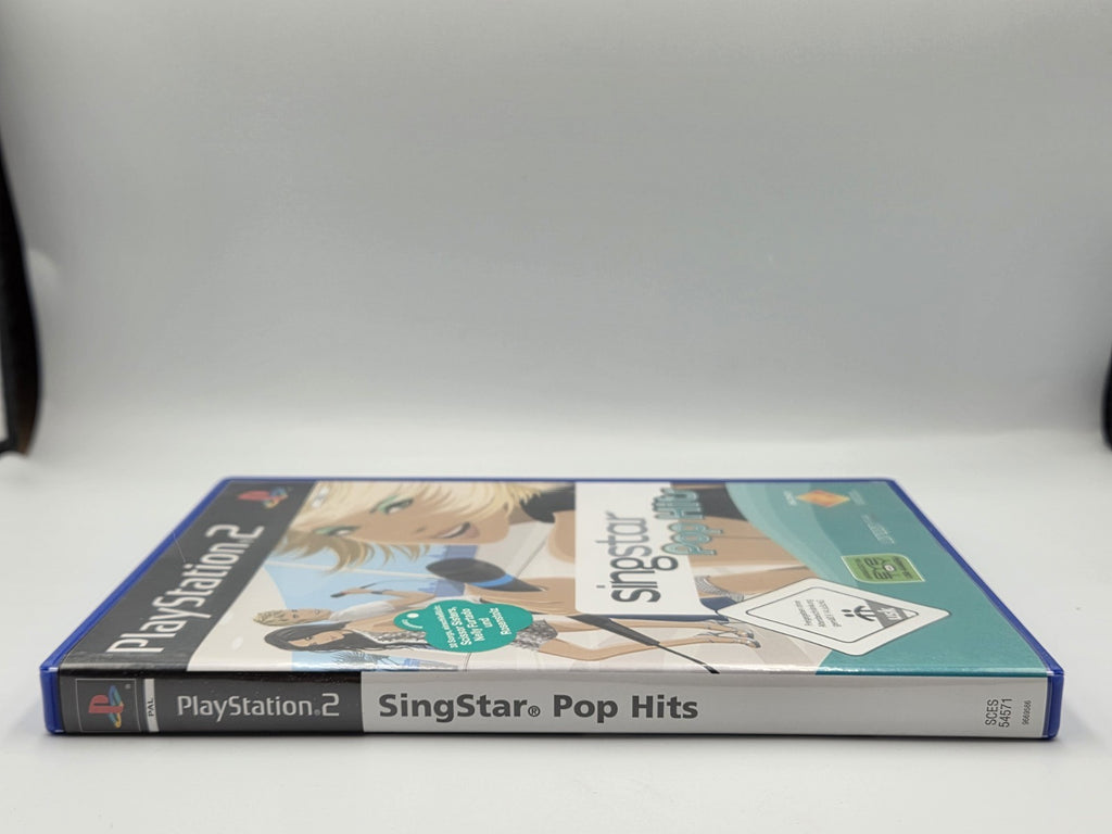 PS2 Playstation 2 Singstar Pop Hits mit OVP und Anleitung Deutsch - T-Retro-Games 