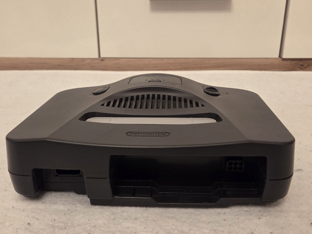 Nintendo 64 N64 Konsole Console Schwarz + Controller + Kabel mit Jumper Pak - T-Retro-Games 