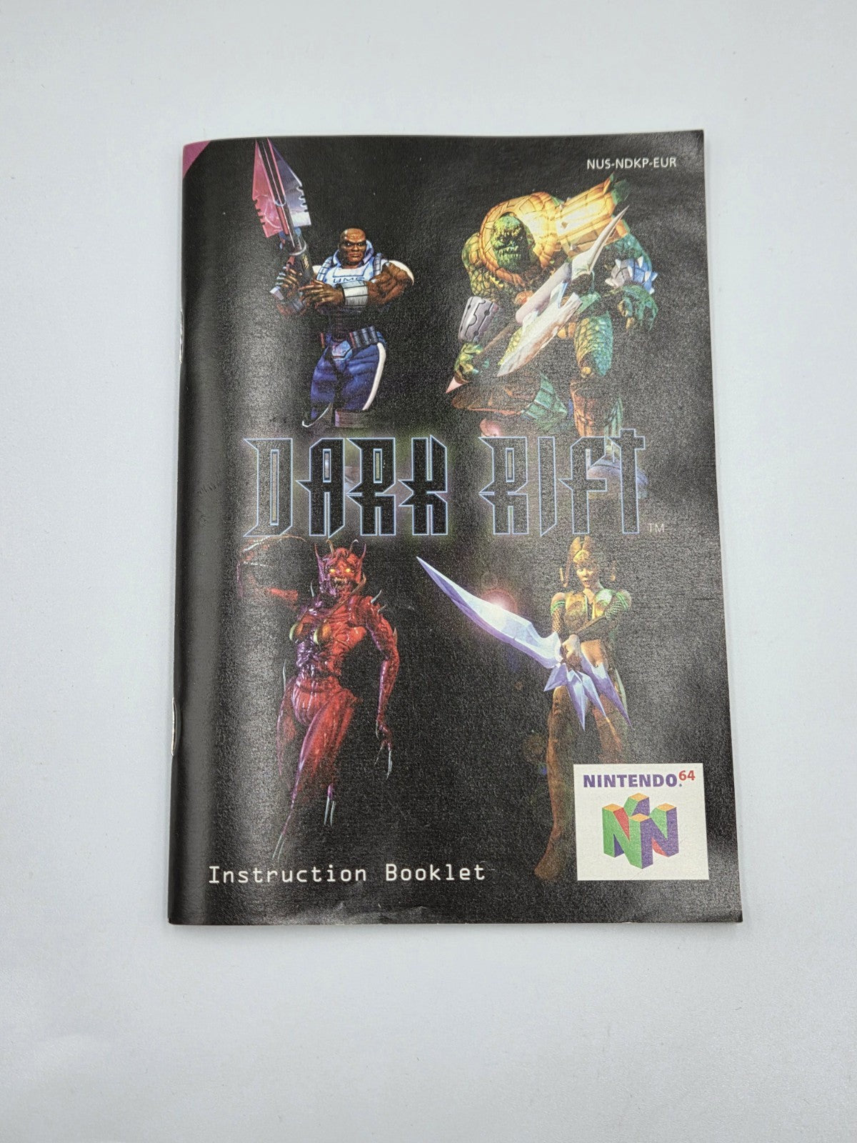 N64 Nintendo 64 Dark Rift mit OVP und Anleitung EUR - T-Retro-Games 