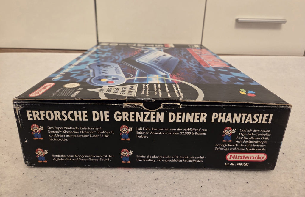SNES Super Nintendo Power Station Konsole Console NOE OVP - T-Retro-Games 