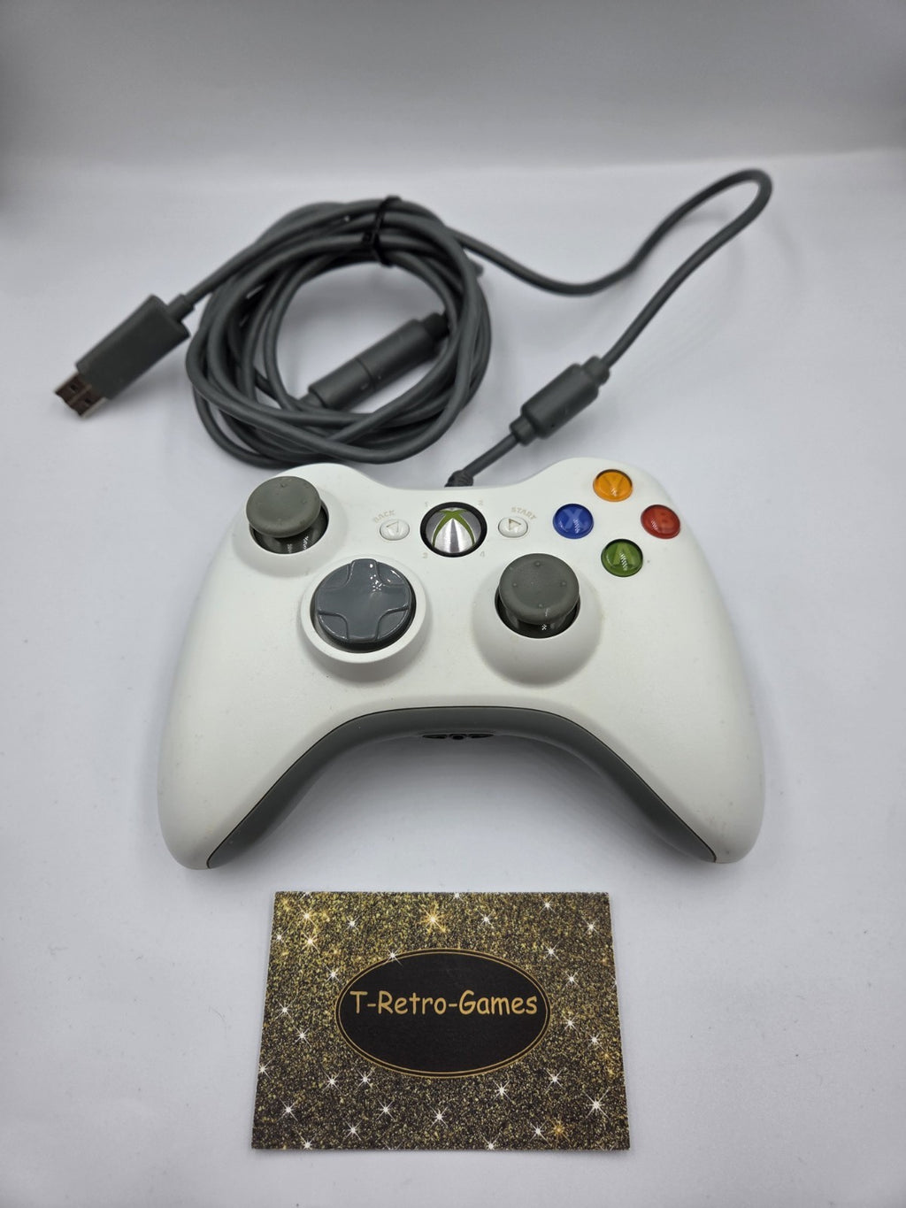 XBOX360 Controller Joystick mit Kabel - T-Retro-Games 