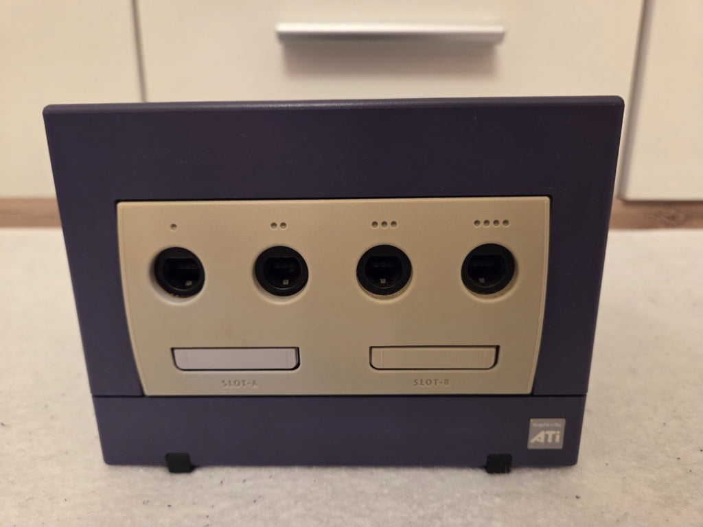 Nintendo GameCube Konsole Console Lila Violett mit Controller + Kabeln - T-Retro-Games 