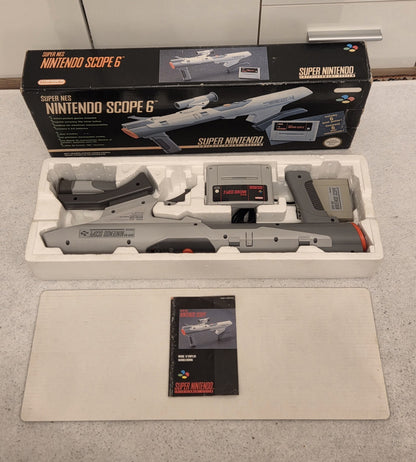 SNES Super NES Nintendo Scope 6 FAH OVP - T-Retro-Games 