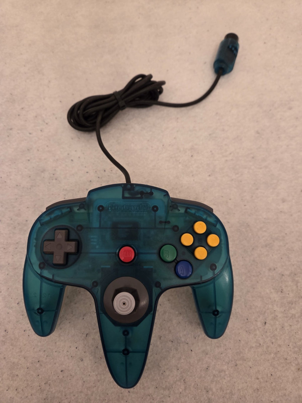 N64 Nintendo 64 Clear Blue Konsole Console OVP - T-Retro-Games 