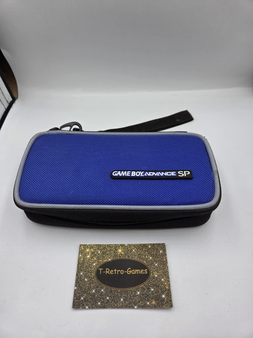Game Boy Advance SP Tasche Bag Blau Blue - T-Retro-Games 