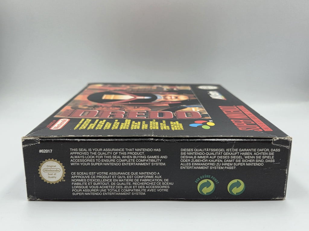 SNES Super Nintendo Judge Dredd mit OVP und Anleitung EUR - T-Retro-Games 