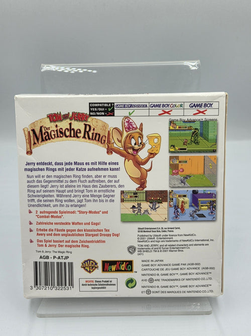 Game Boy Advance Tom and Jerry Der magische Ring mit OVP und Anleitung EUR - T-Retro-Games 