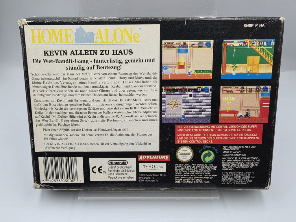 SNES Super Nintendo Home Alone mit OVP und Anleitung NOE - T-Retro-Games 