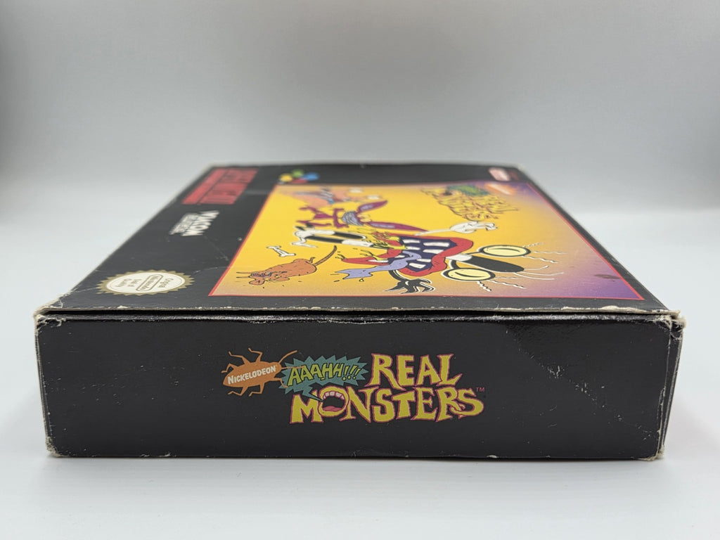 SNES Super Nintendo Aaahh!!! Real Monsters mit OVP und Anleitung EUR - T-Retro-Games 