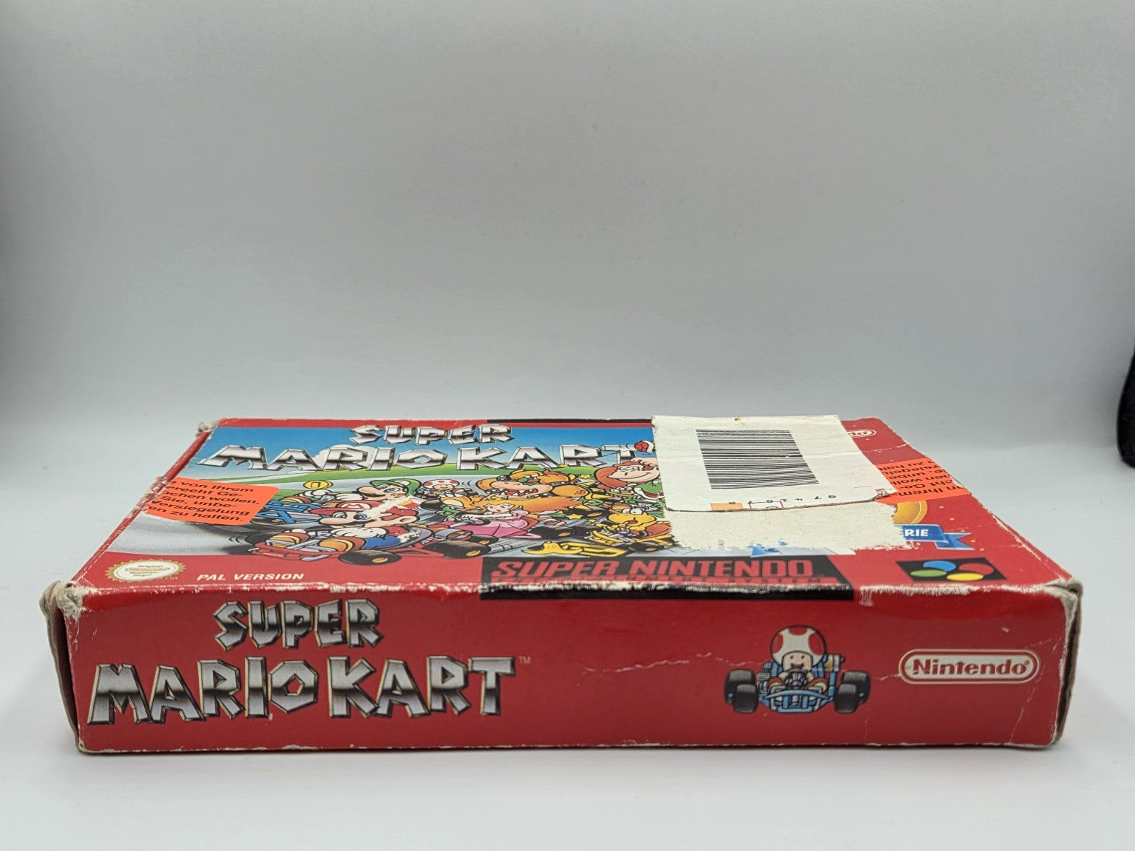 SNES Super Nintendo Super Mario Kart mit OVP und Anleitung NOE - T-Retro-Games 