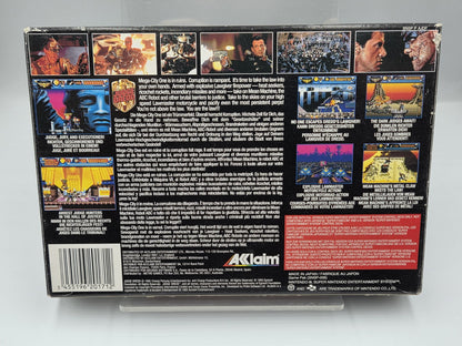  SNES Super Nintendo Judge Dredd mit OVP und  Anleitung EUR