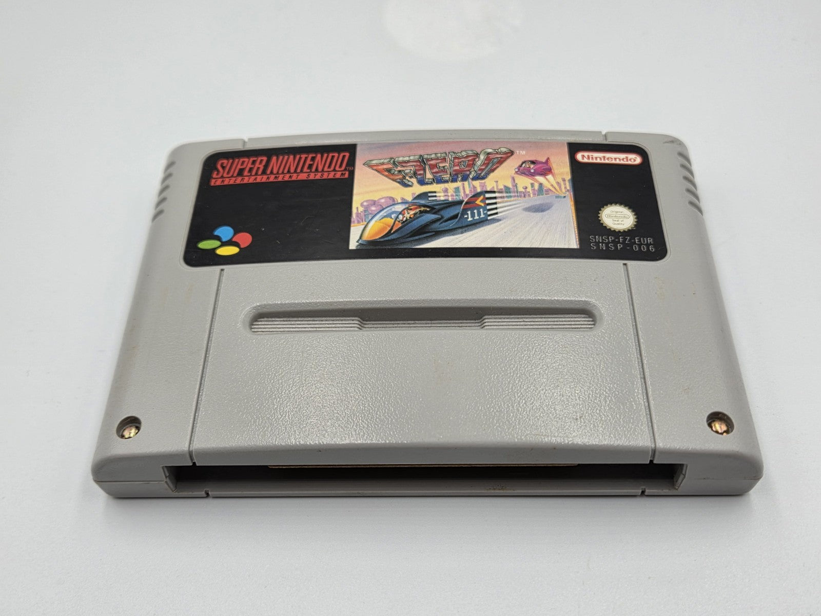 SNES Super Nintendo F-Zero mit OVP und Anleitung NOE - T-Retro-Games 