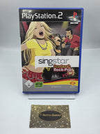 PS2 Playstation 2 Singstar Deutsch Rock-Pop mit OVP und Anleitung Deutsch - T-Retro-Games 