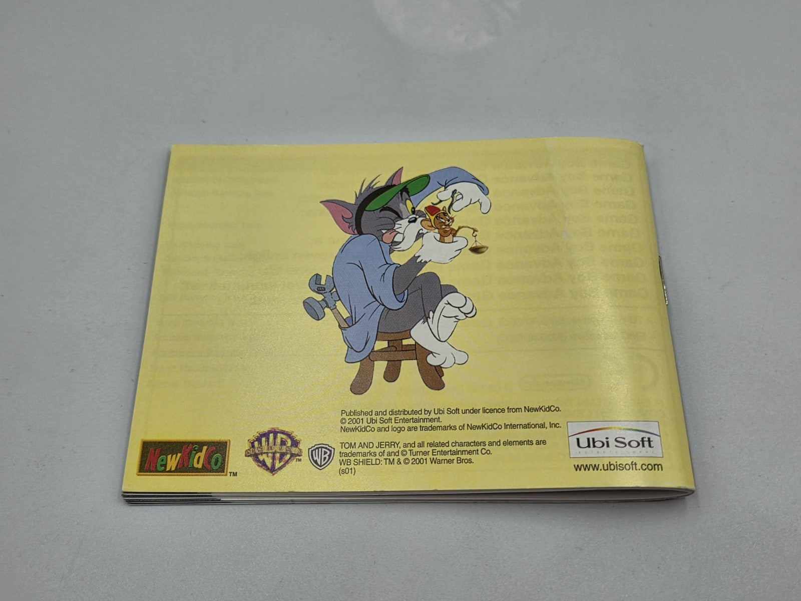 Game Boy Advance Tom and Jerry Der magische Ring mit OVP und Anleitung EUR - T-Retro-Games 