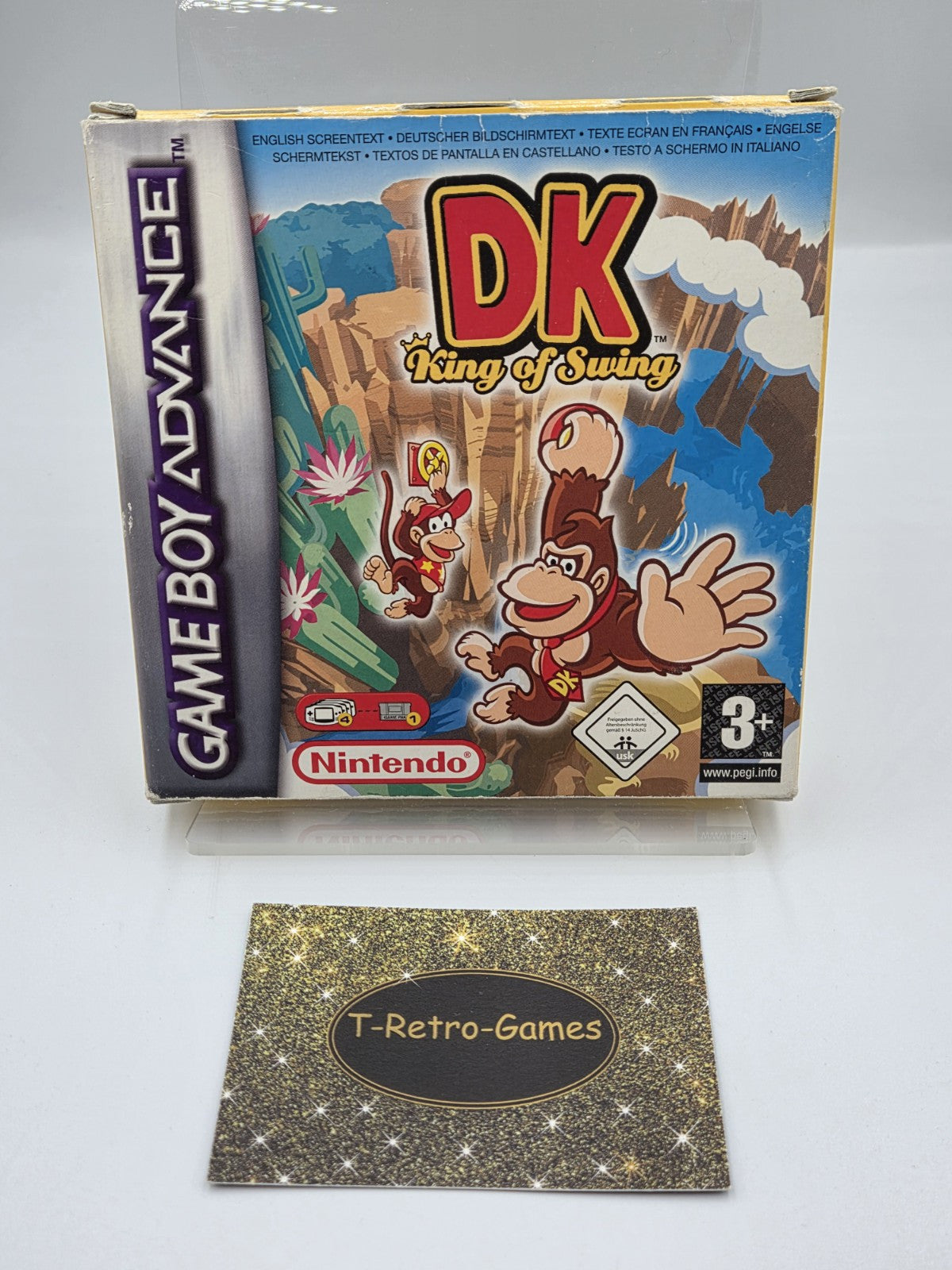 Nintendo Game Boy Advance DK King of Swing mit OVP und Anleitung EUR - T-Retro-Games 