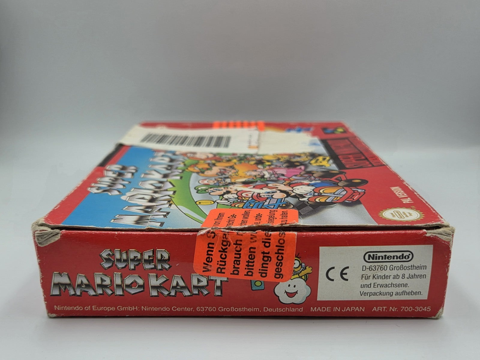 SNES Super Nintendo Super Mario Kart mit OVP und Anleitung NOE - T-Retro-Games 