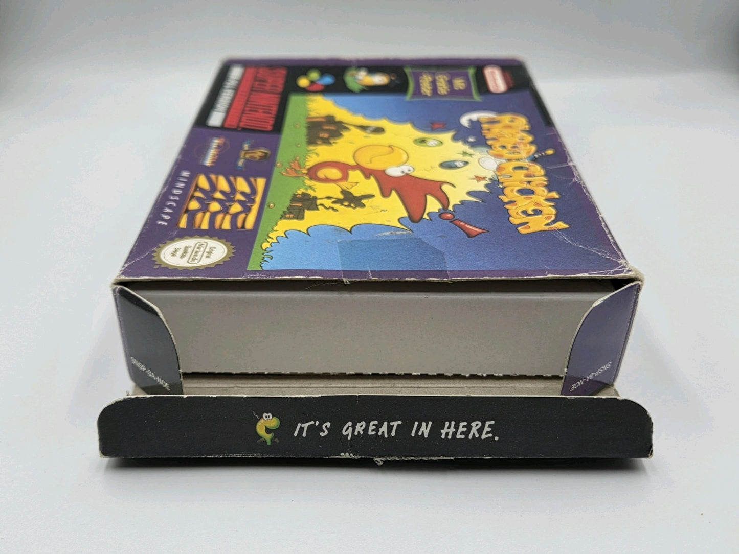 SNES Super Nintendo Alfred Chicken mit OVP und Anleitung NOE