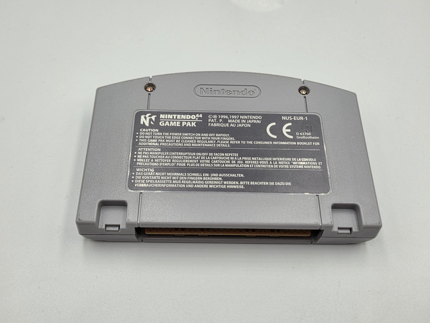 N64 Nintendo 64 Glover mit OVP und Anleitung NOE - T-Retro-Games 