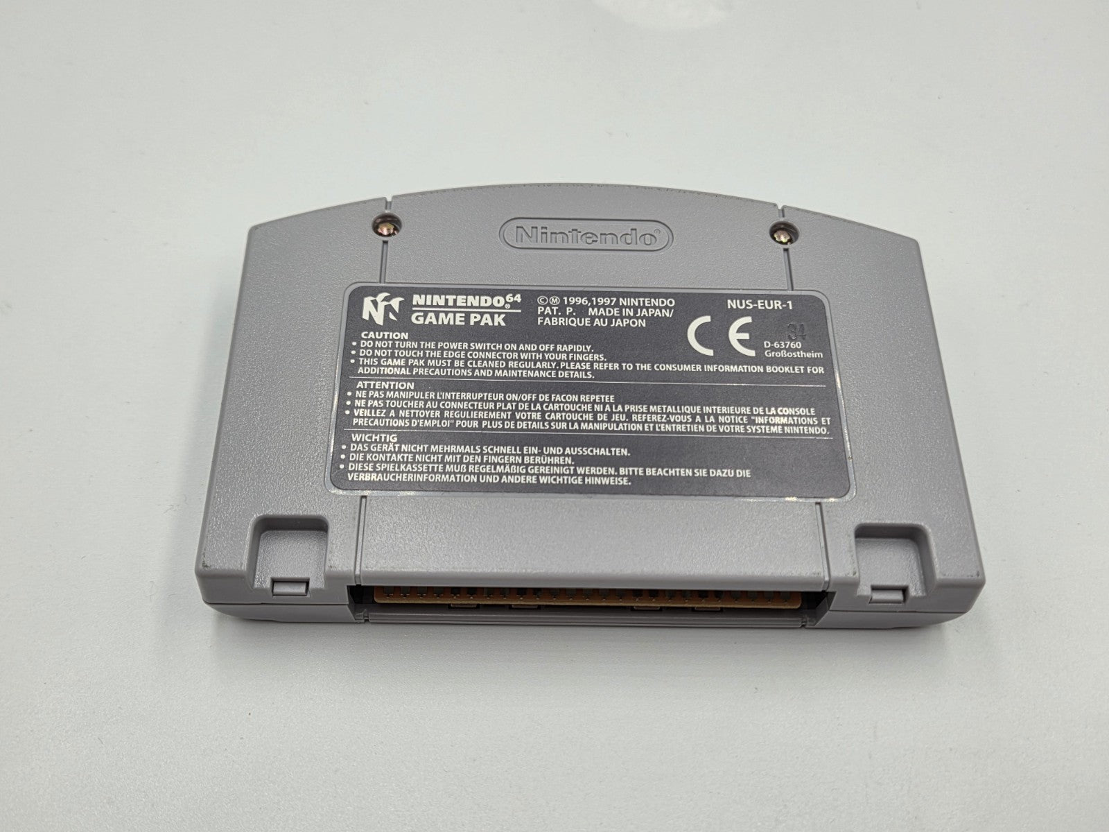N64 Nintendo 64 Glover mit OVP und Anleitung NOE - T-Retro-Games 