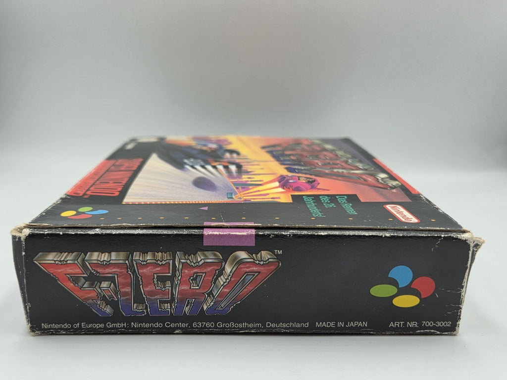 SNES Super Nintendo F-Zero mit OVP und Anleitung NOE - T-Retro-Games 