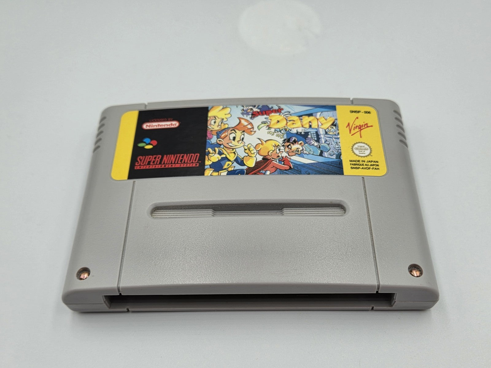 SNES Super Nintendo Super Dany mit OVP und Anleitung FAH - T-Retro-Games 