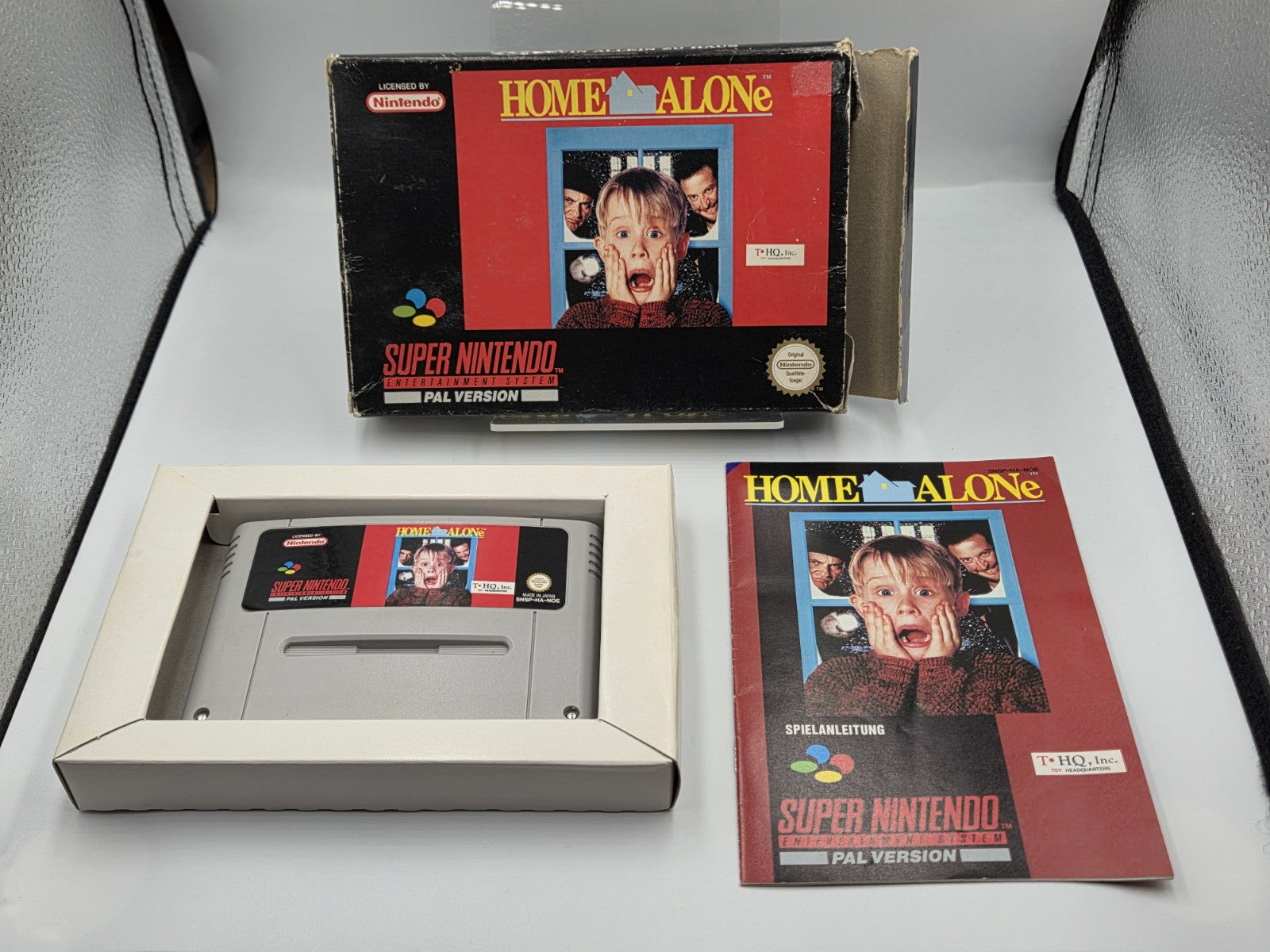  SNES Super Nintendo Home Alone mit OVP und  Anleitung NOE