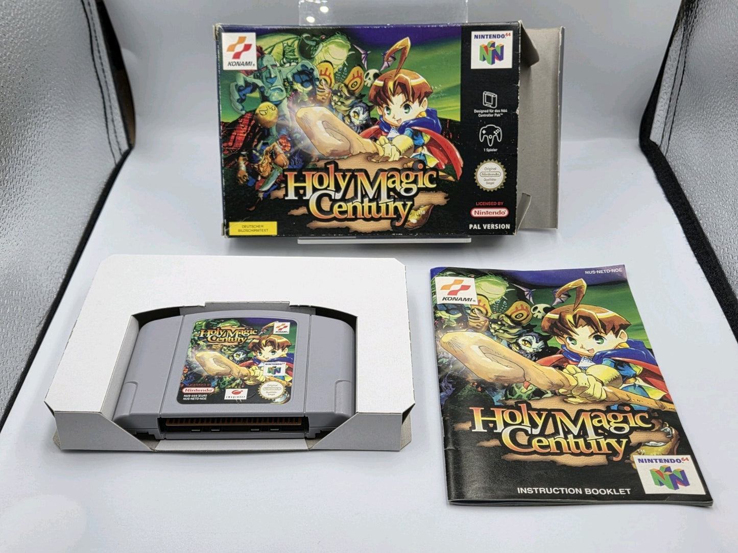 N64 Nintendo 64 Holy Magic Century mit OVP und Anleitung NOE - T-Retro-Games 