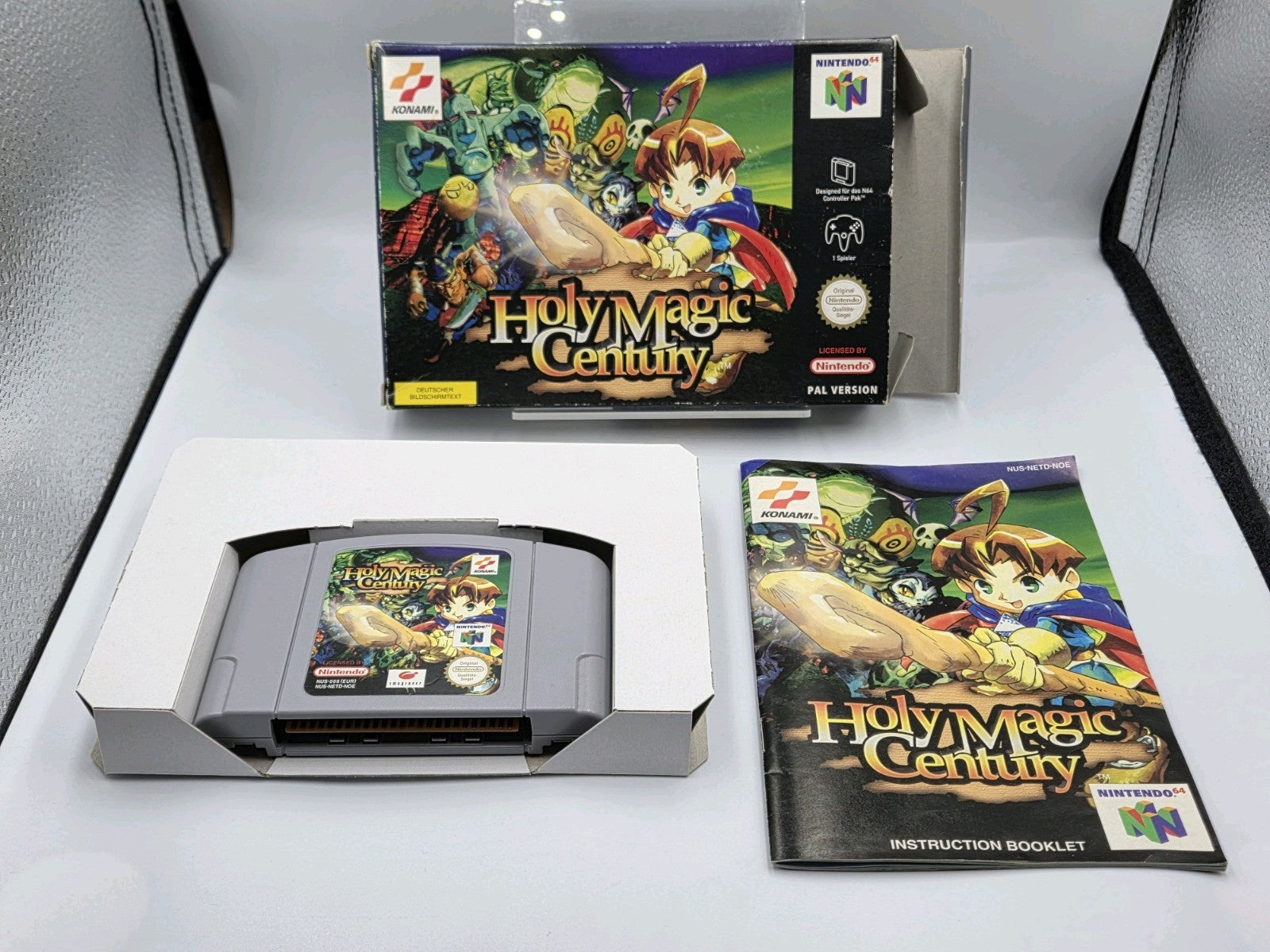 N64 Nintendo 64 Holy Magic Century mit OVP und Anleitung NOE - T-Retro-Games 