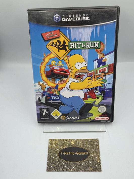 Nintendo GameCube The Simpsons Hit & Run mit OVP und Anleitung NOE