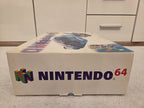 N64 Nintendo 64 Clear Blue Konsole Console OVP - T-Retro-Games 
