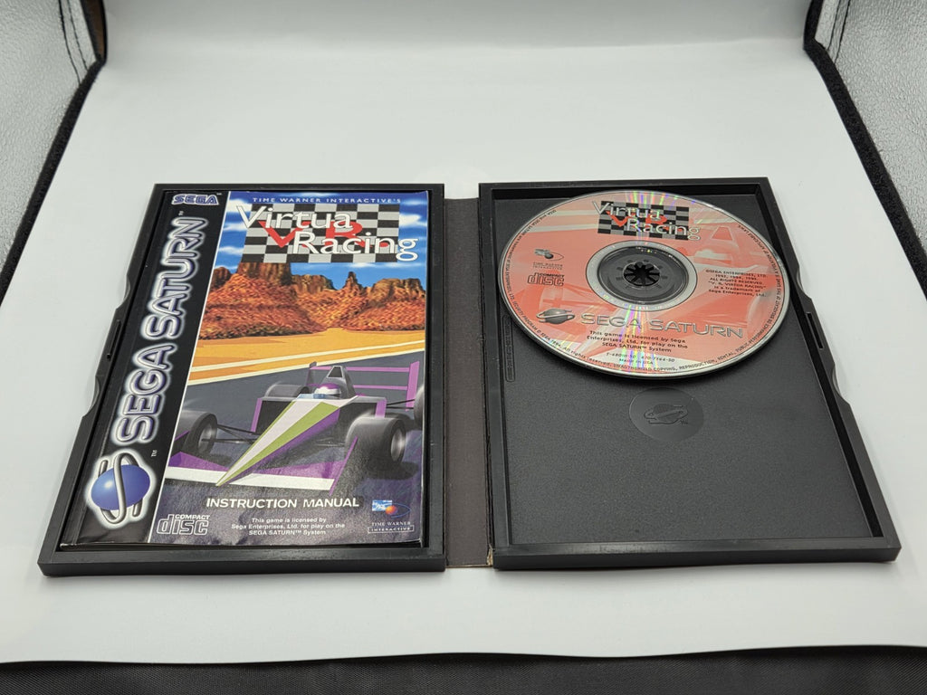 Sega Saturn Virtua Racing mit OVP und Anleitung Multi Language - T-Retro-Games 
