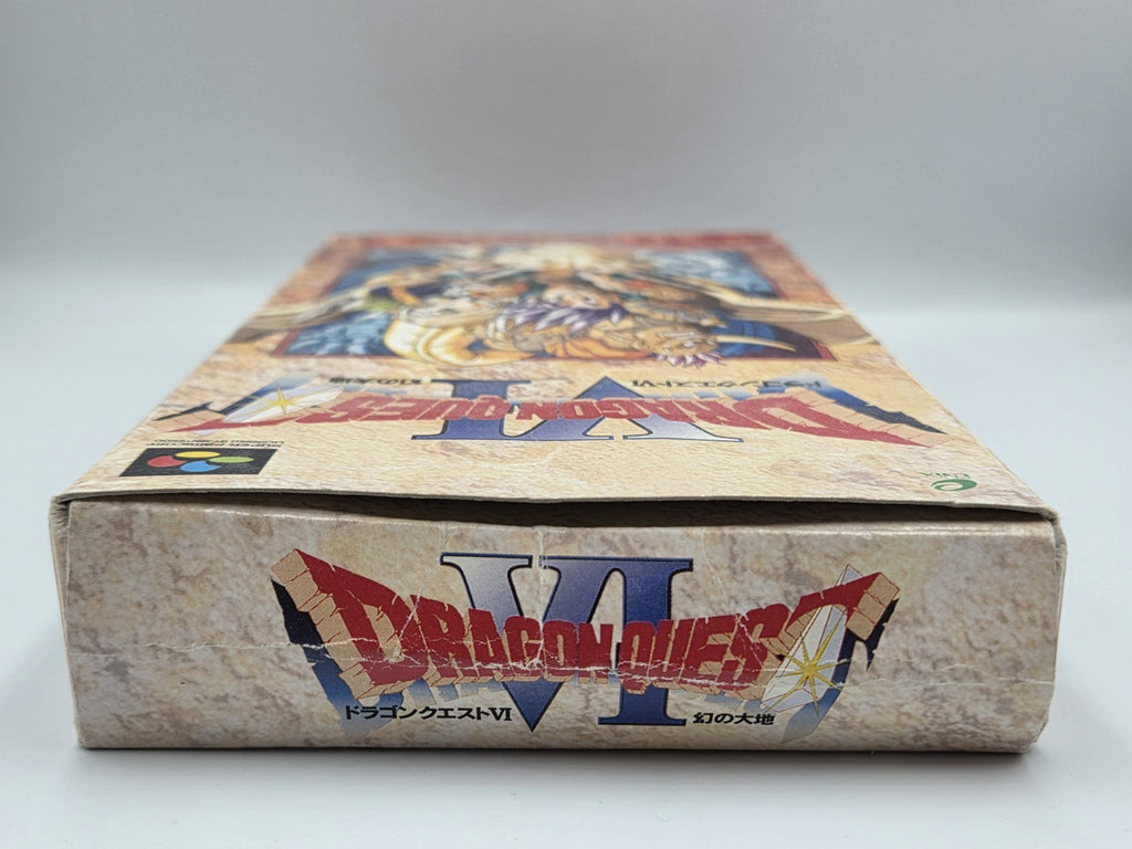 SFC Super Famicom Dragon Quest VI mit OVP und Anleitung Japan - T-Retro-Games 