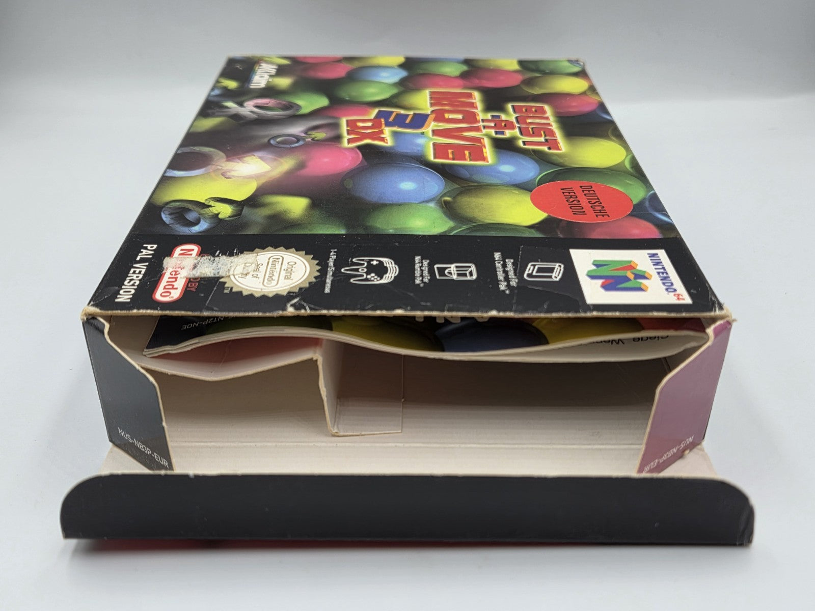 N64 Nintendo 64 Bust-A-Move 3 DX mit OVP und Anleitung EUR - T-Retro-Games 