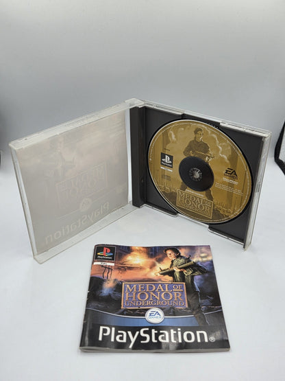 PS1 Playstation 1 Medal of Honor Underground mit OVP und Anleitung Multilingual 