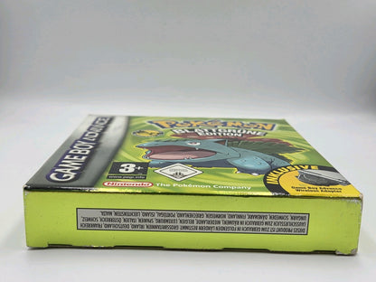 Nintendo Game Boy Advance Pokemon Blattgrüne Edition mit OVP und Anleitung NOE - T-Retro-Games 